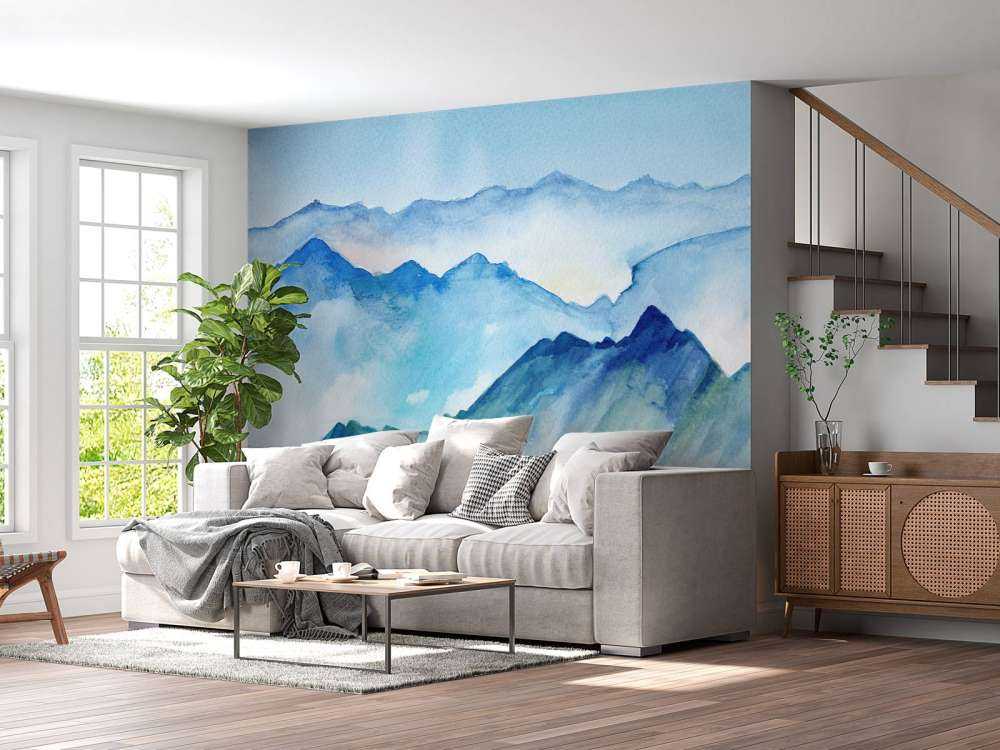 Abstract mountains