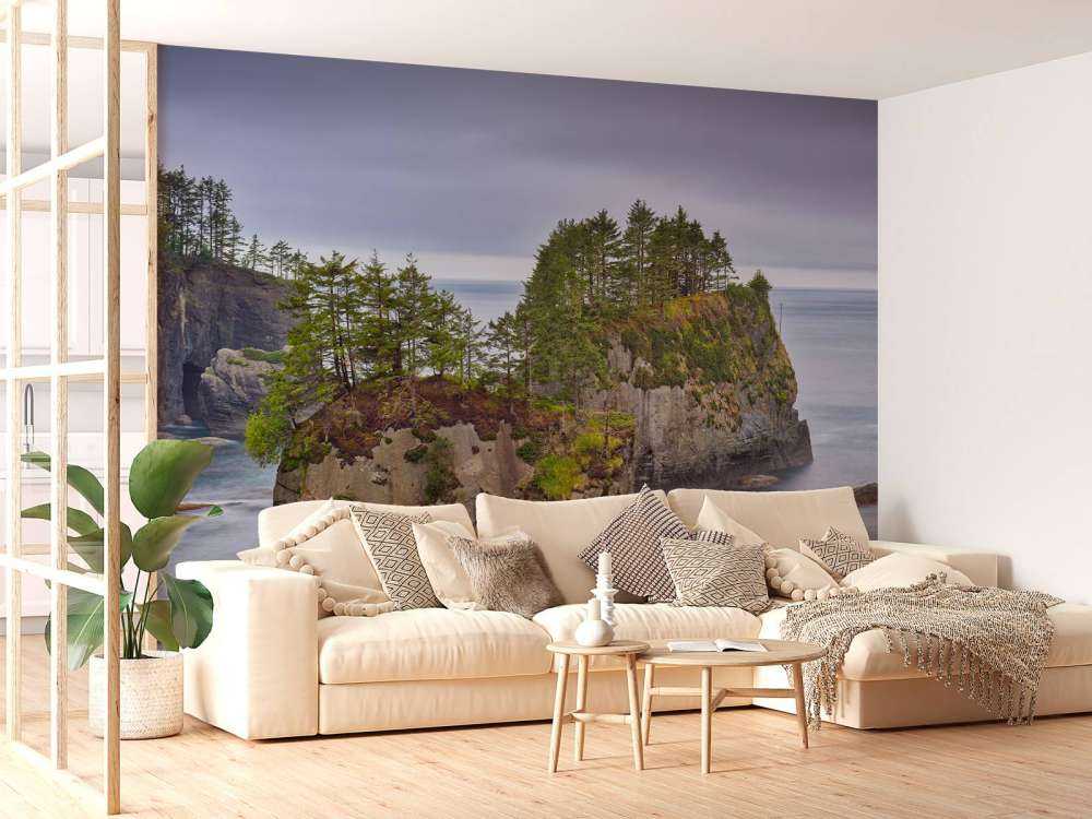 Rocky islands in the sea