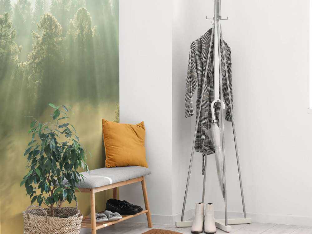 Sunrise between the hills