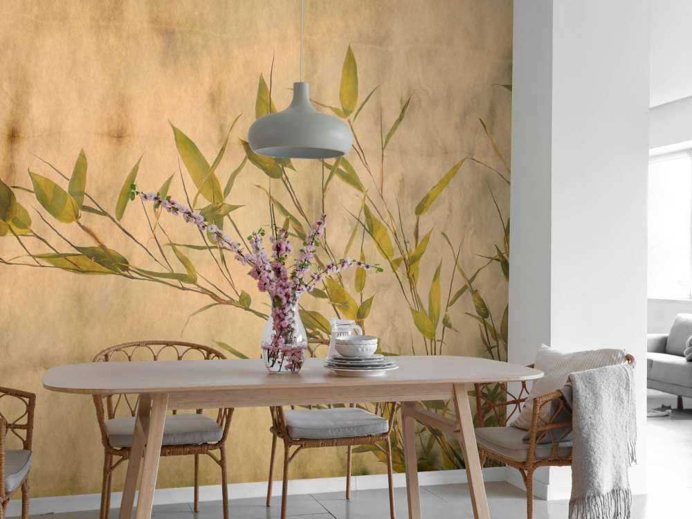 Bamboo branch