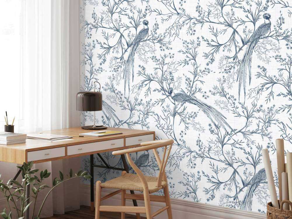 Signed bird pattern