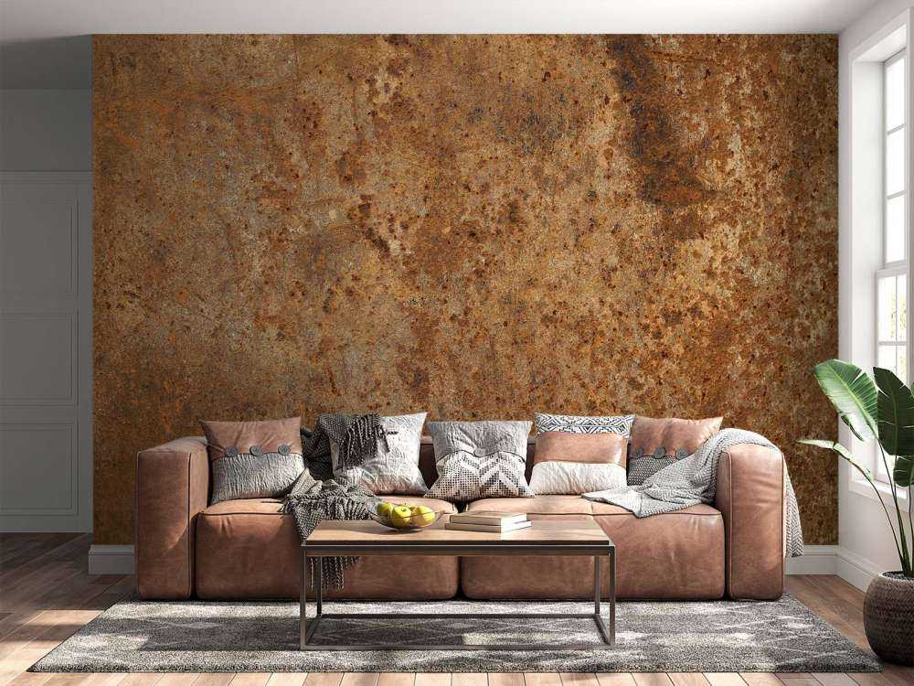 Rusted metal texture