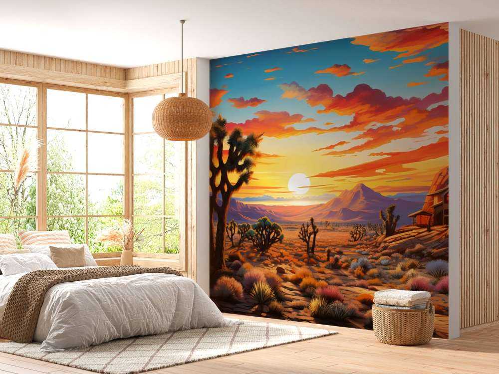 Joshua Tree Log Cabin