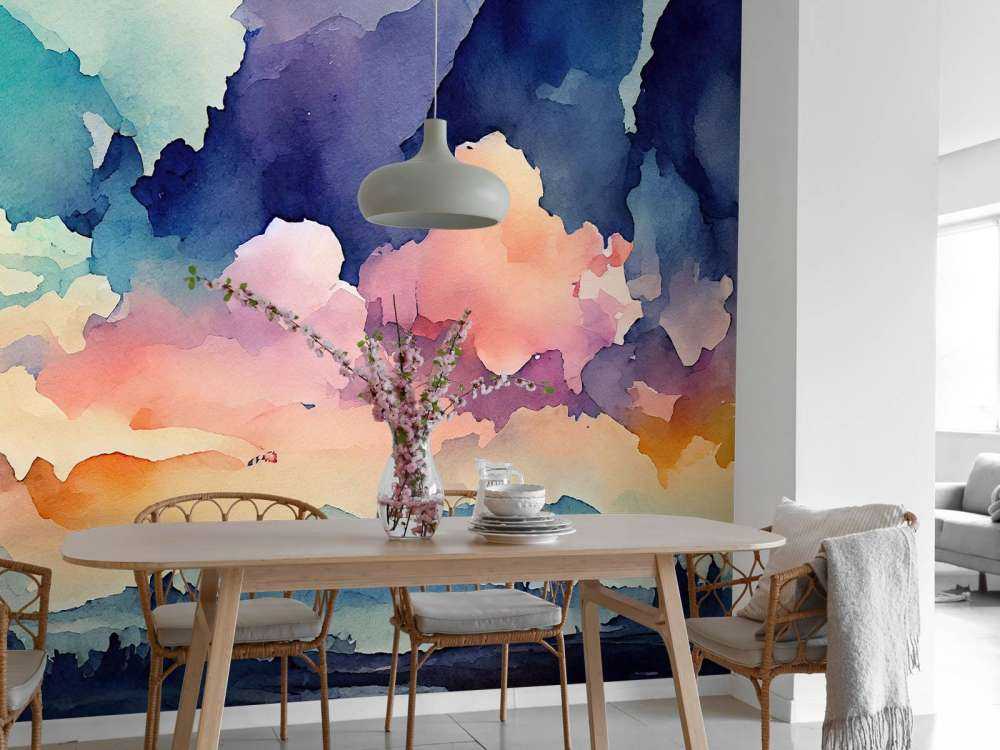 Abstract watercolor background