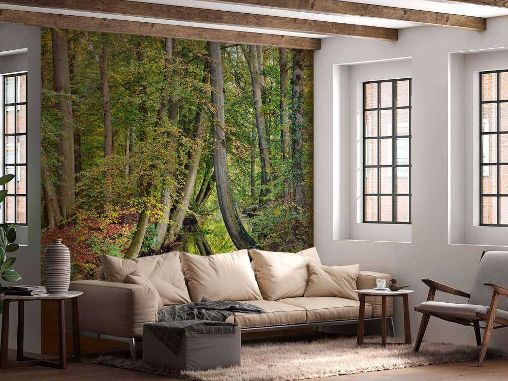 Reflection of bent trees