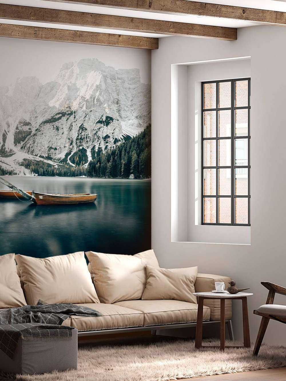 A frozen Lago di Braises