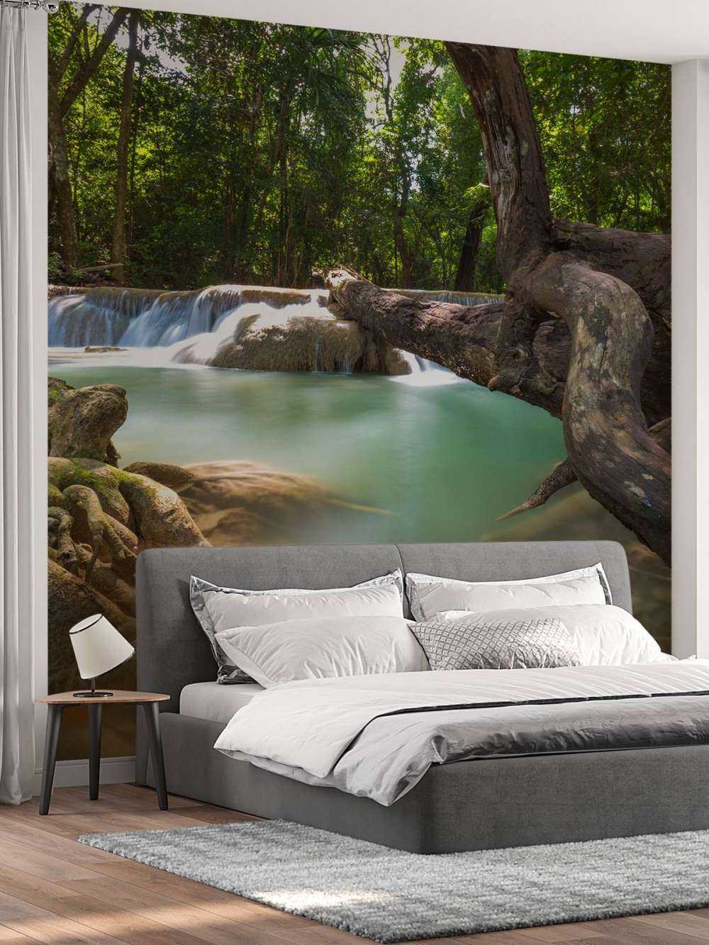 Waterfall in jungle