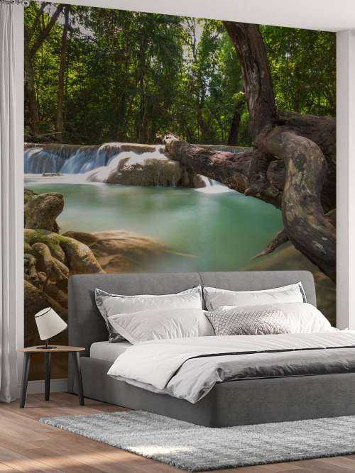 Waterfall in jungle