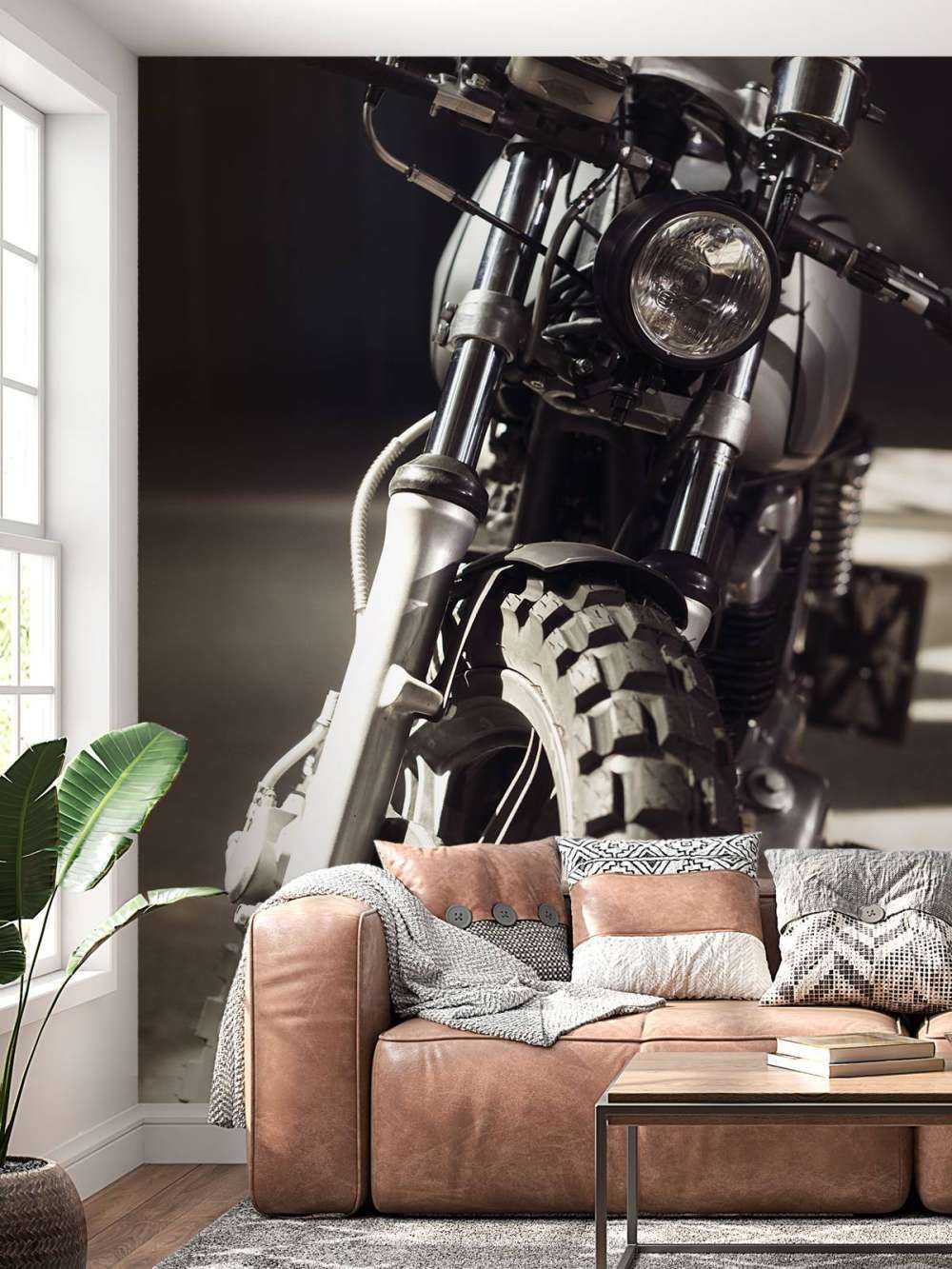 Front view motorcycle