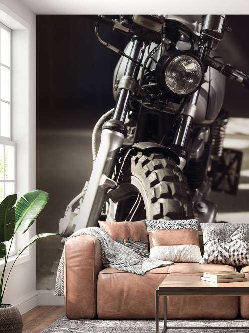 Front view motorcycle