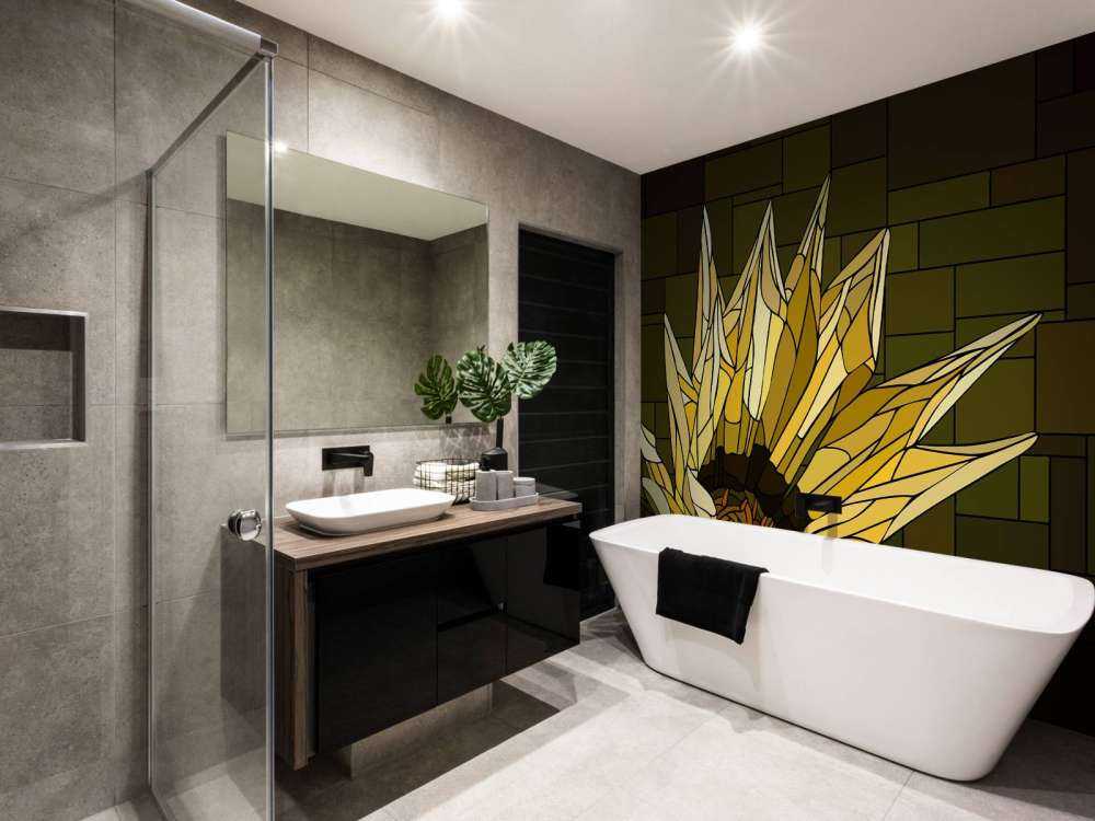 Yellow gazania in bloom