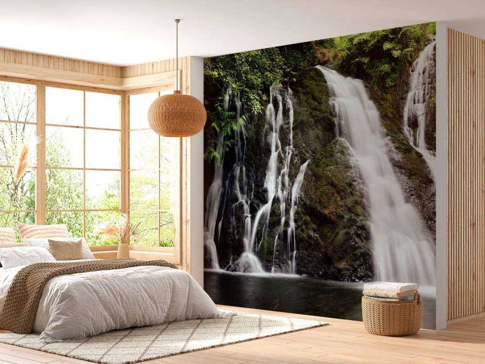 Waterfall with 4 streams