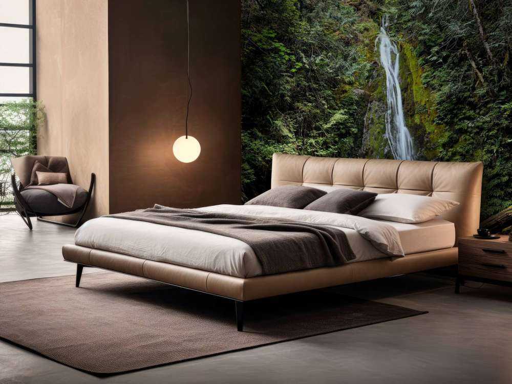 Waterfall in colourful surroundings