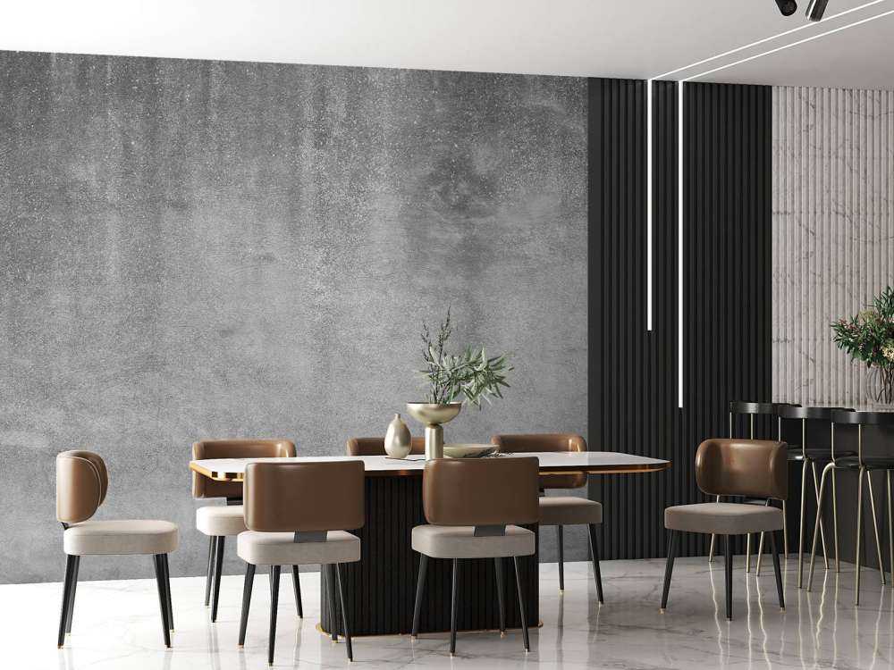 Detailed grey concrete