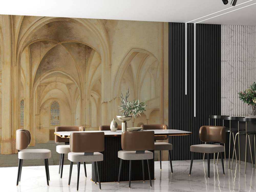 The interior of the Cunerakerk in Rhenen