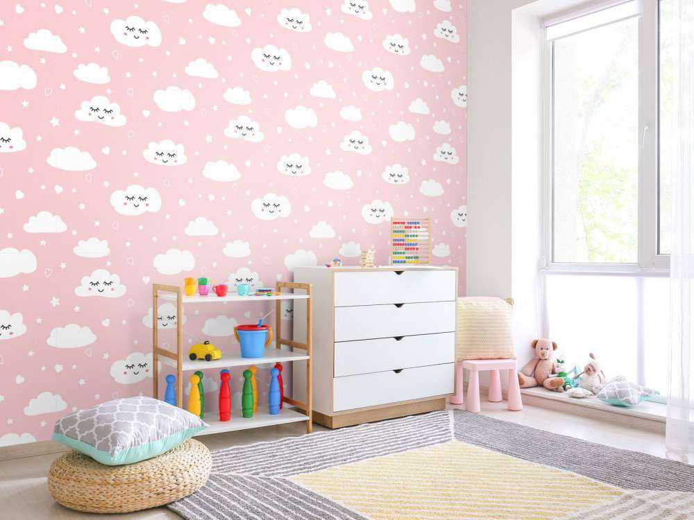 Sleeping white clouds