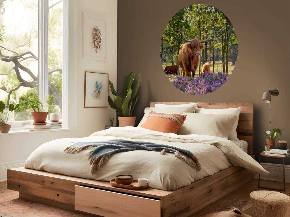 Highlanders in nature reserve