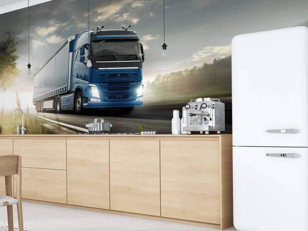 Photo wallpaper truck