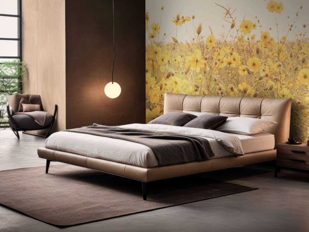 Yellow flowers with vintage look