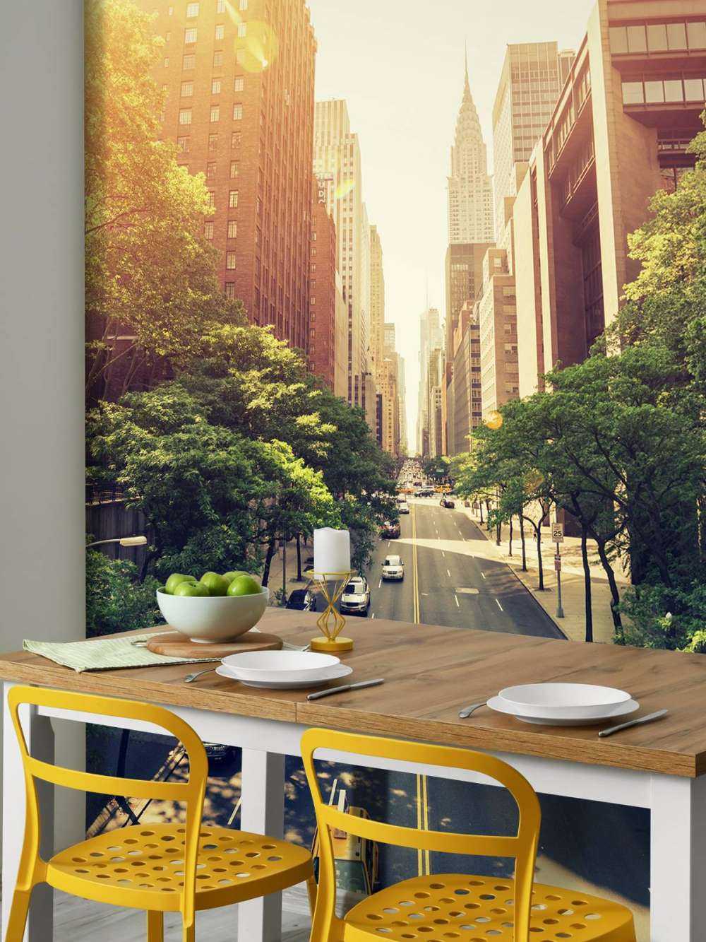 Motorway through a city