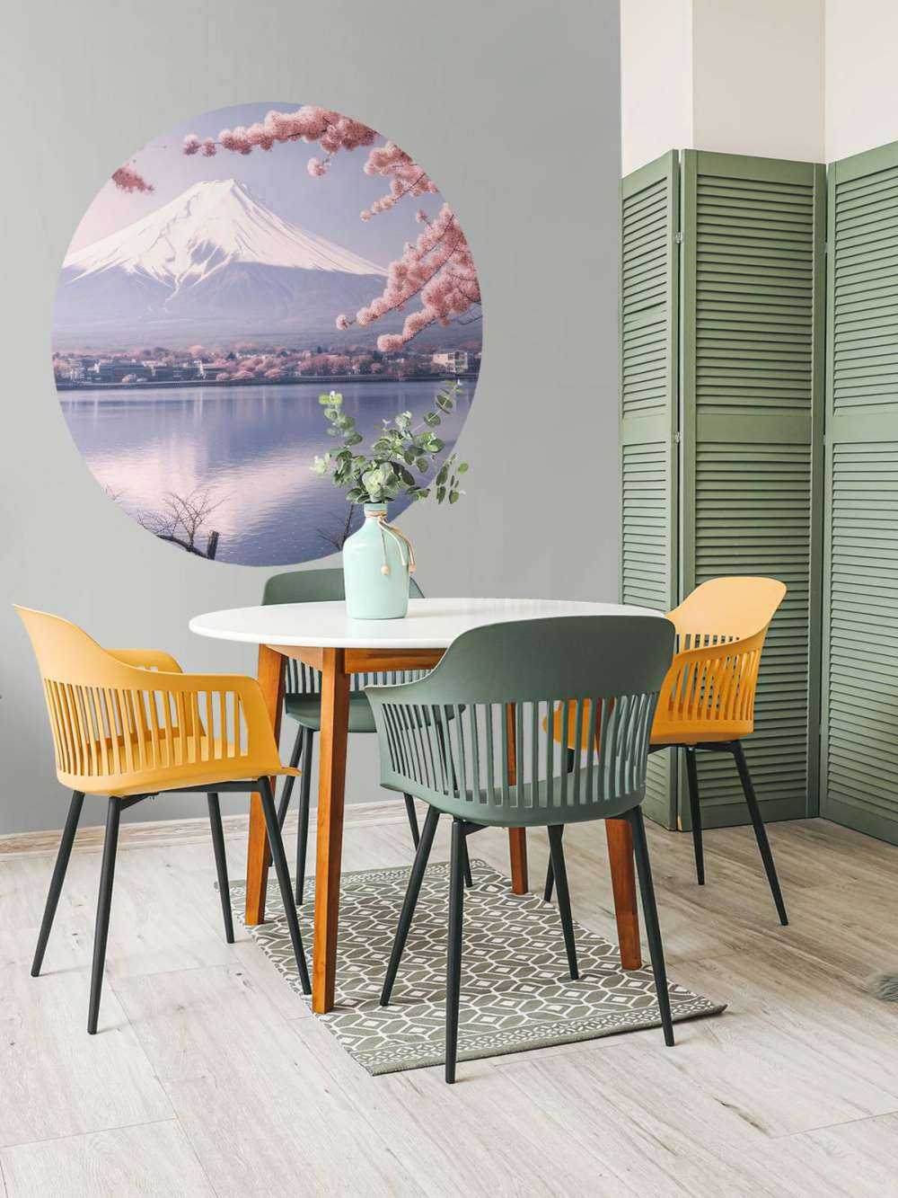 Mt.Fuji in the cherry blossoms