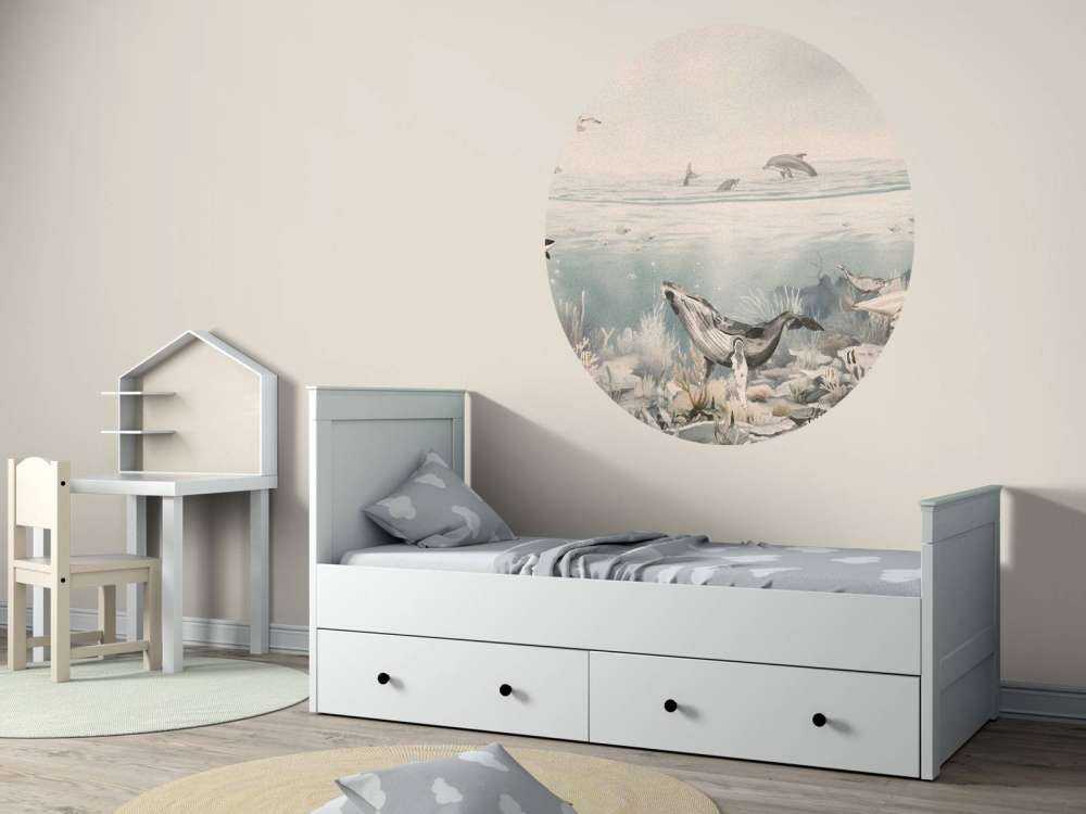 Ocean Landscape with Animals