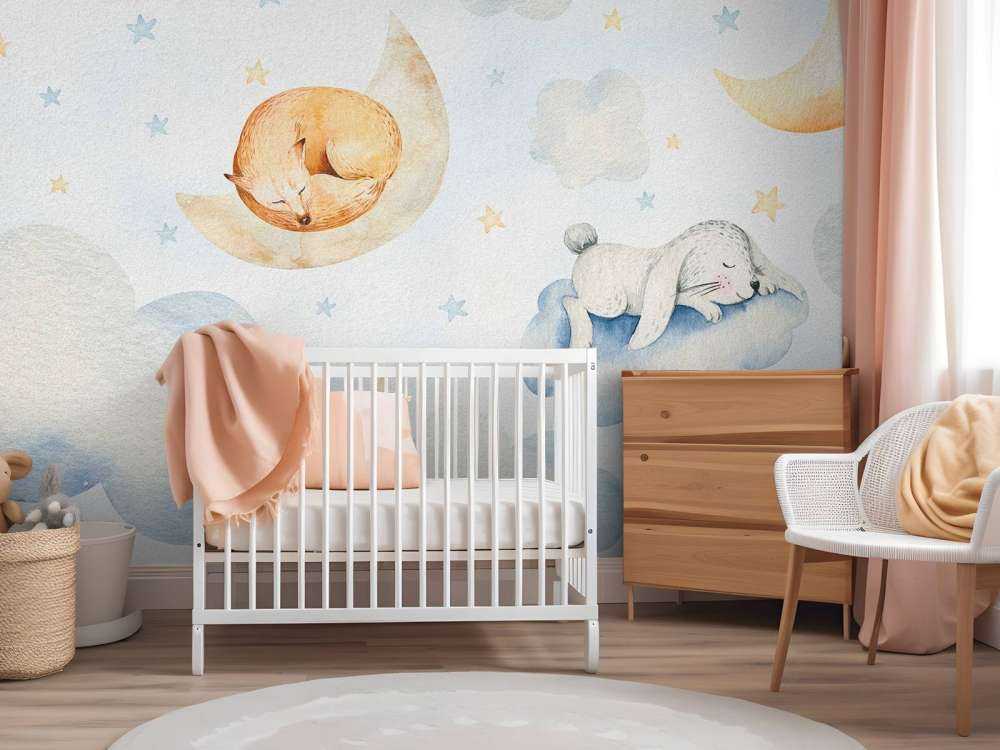 Sleeping friends in the clouds