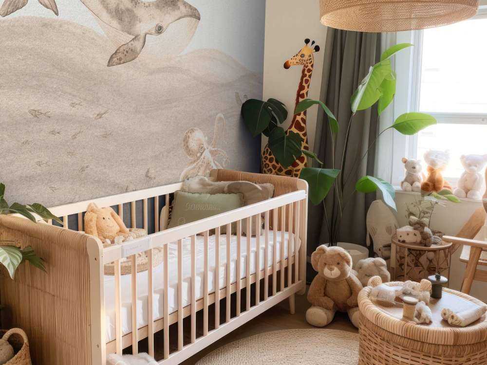 Underwater world in taupe