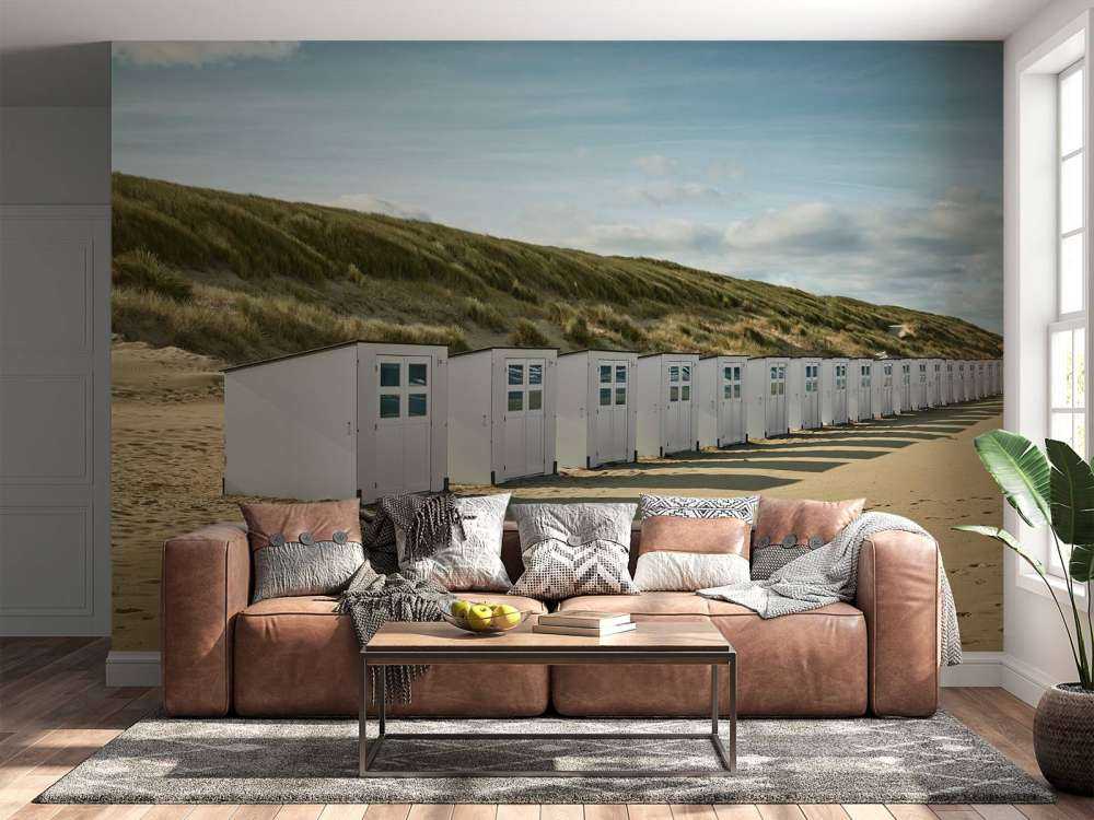 Cottages on the beach