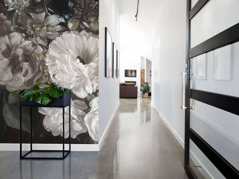 Bouquet with lilac white