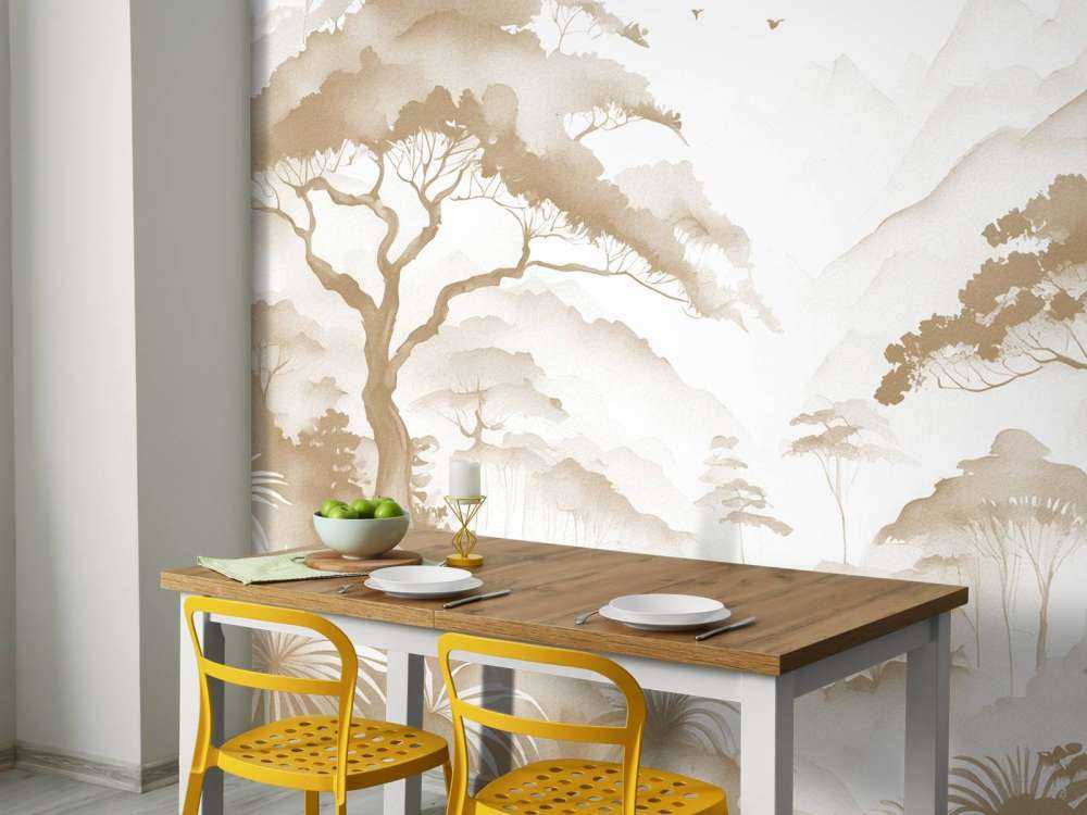 Misty Mountain Valley, taupe