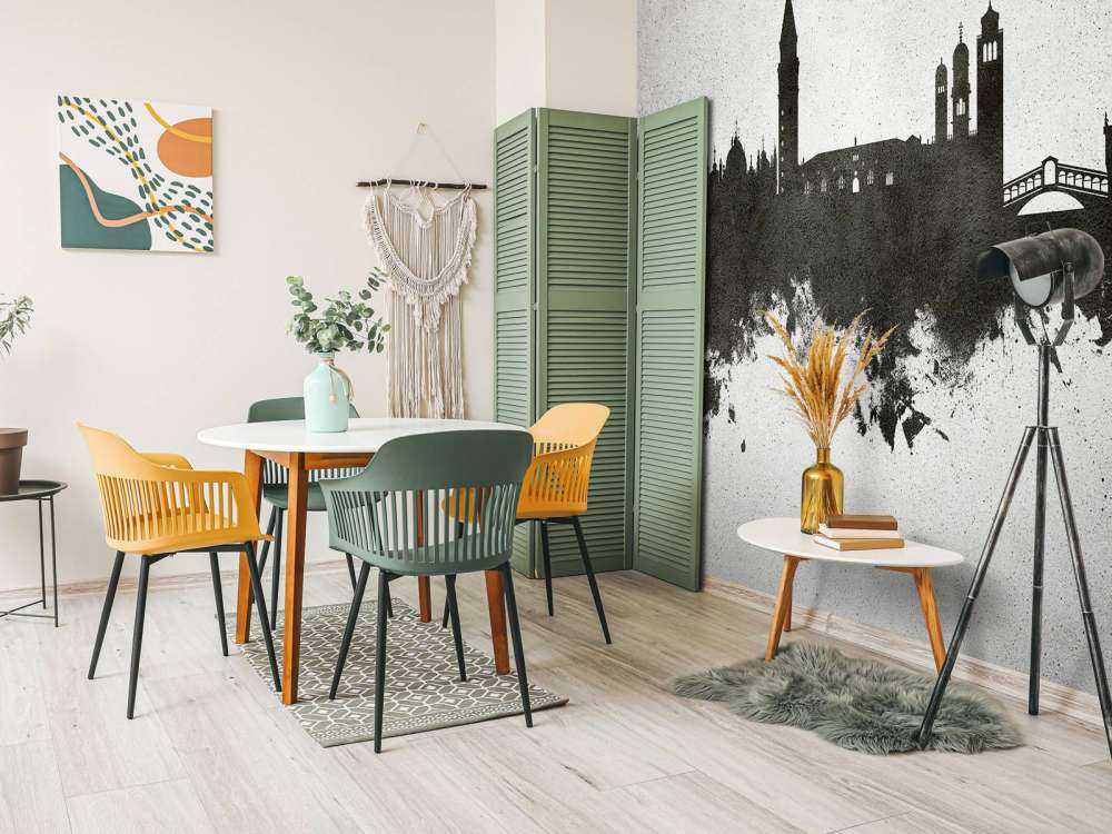 Watercolor skyline, Venice