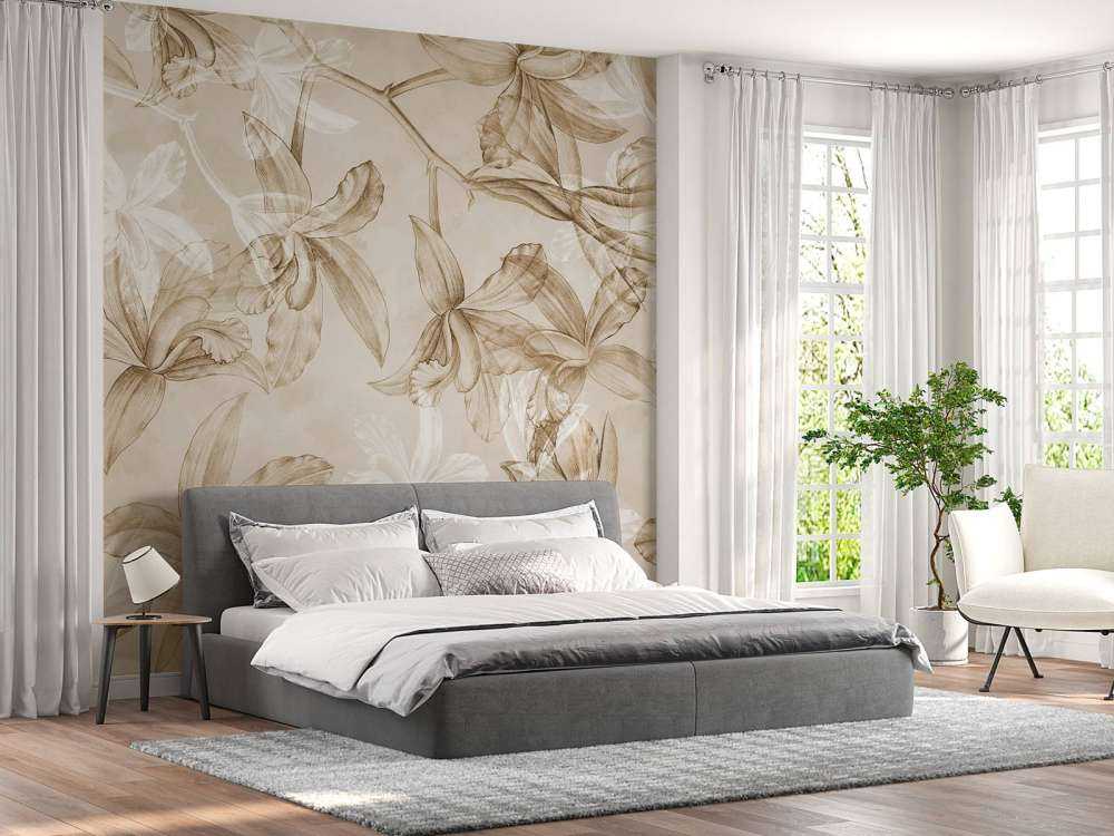 Orchid Dreamscape Sepia