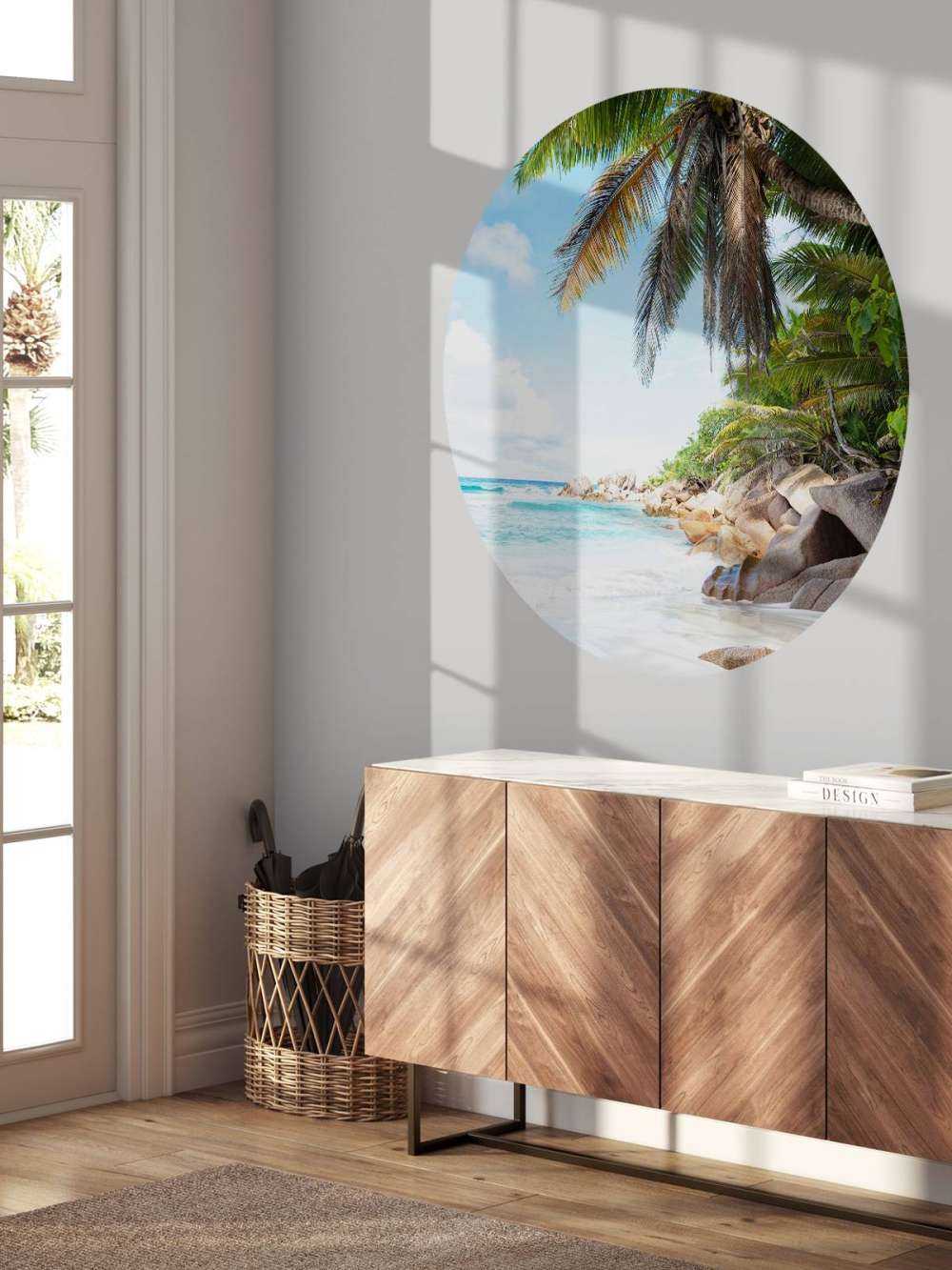 Beautiful tropical sand beach