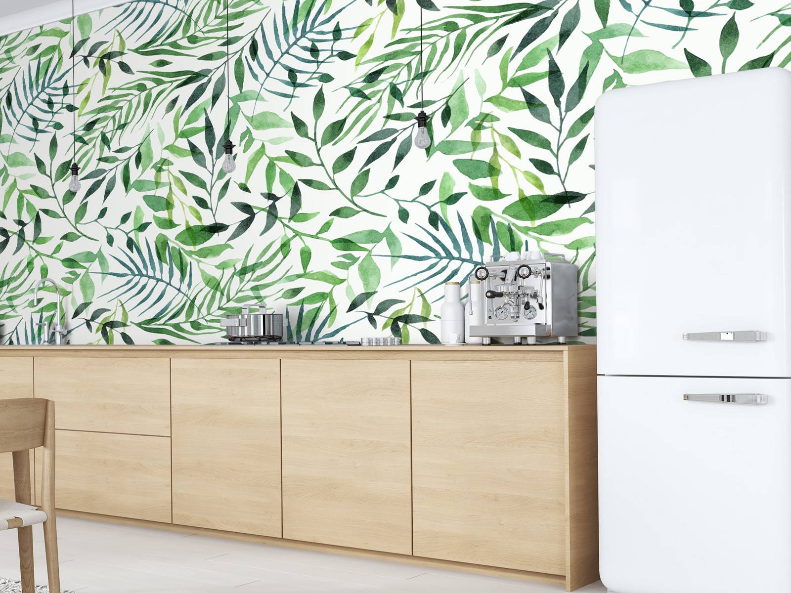 Cheerful pattern, green