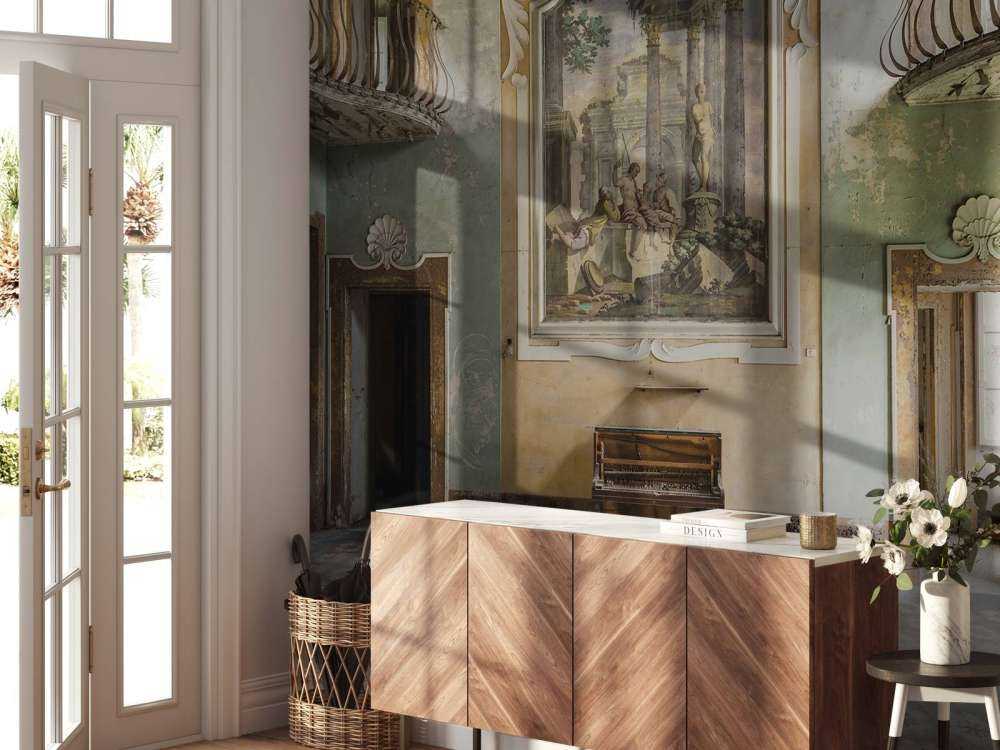 Prachtige ruimte in een verlaten gebouw