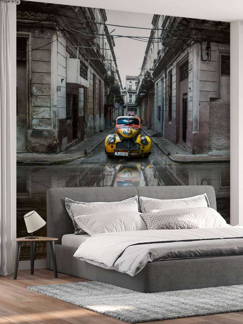 Classic old car in Havana, Cuba