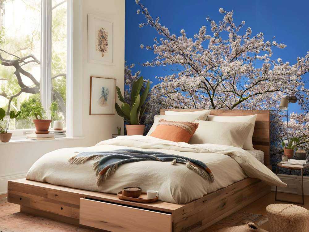 Blossom with blue sky
