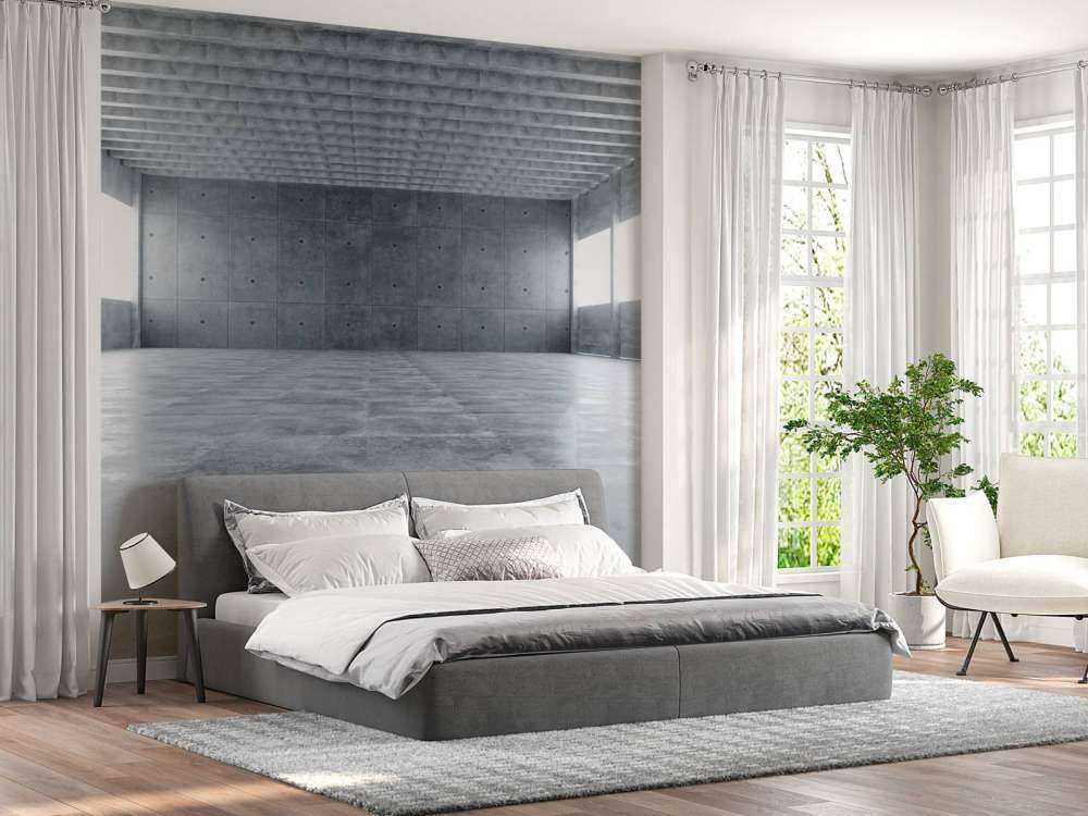 Concrete warehouse