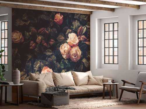 Vintage rose bush