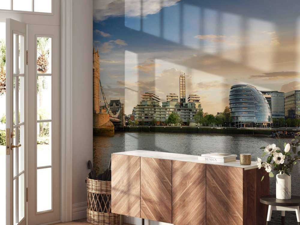Skyline London with Tower Bridge