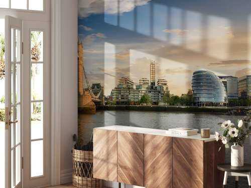 Skyline London with Tower Bridge