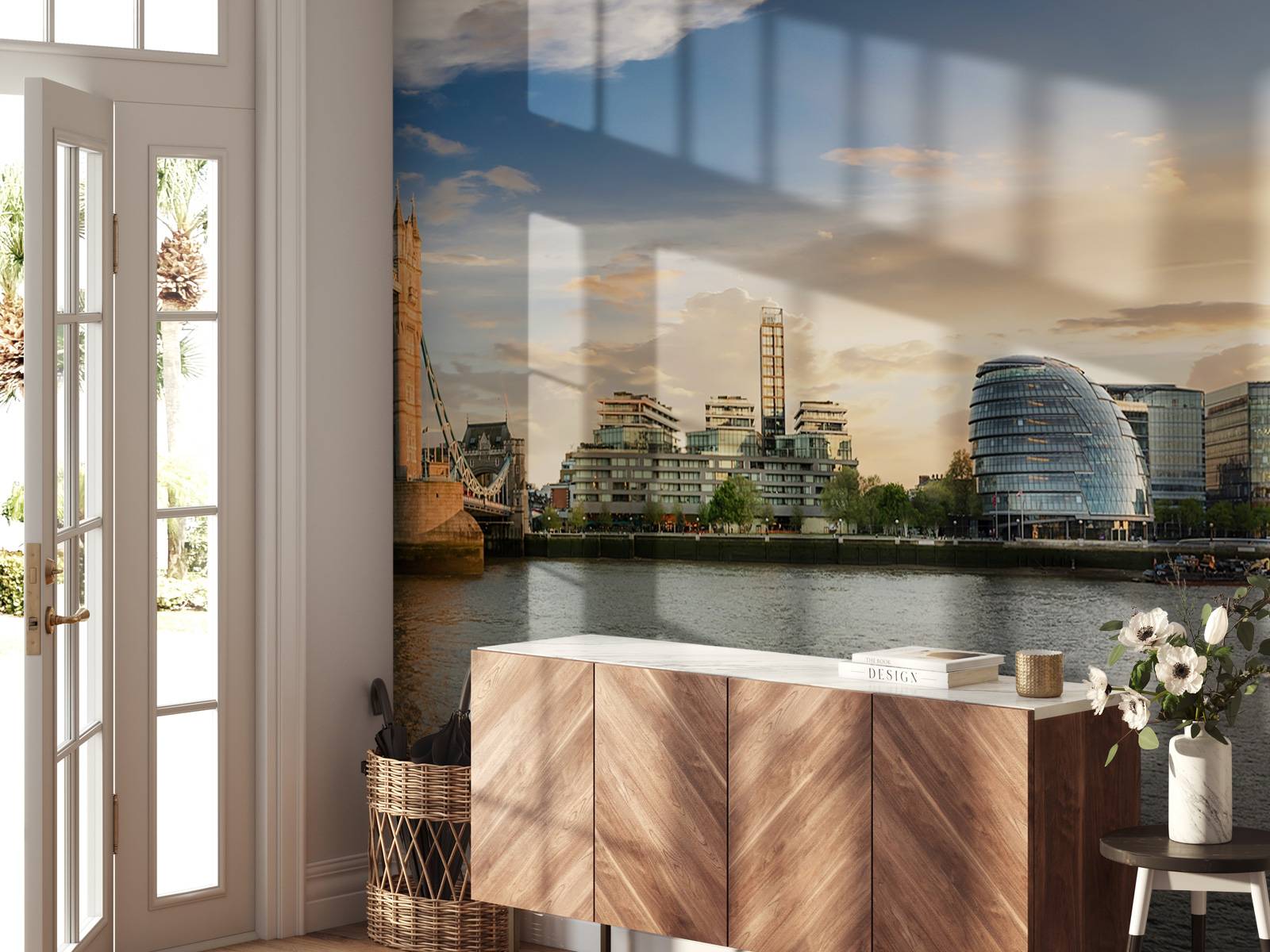 Skyline London with Tower Bridge