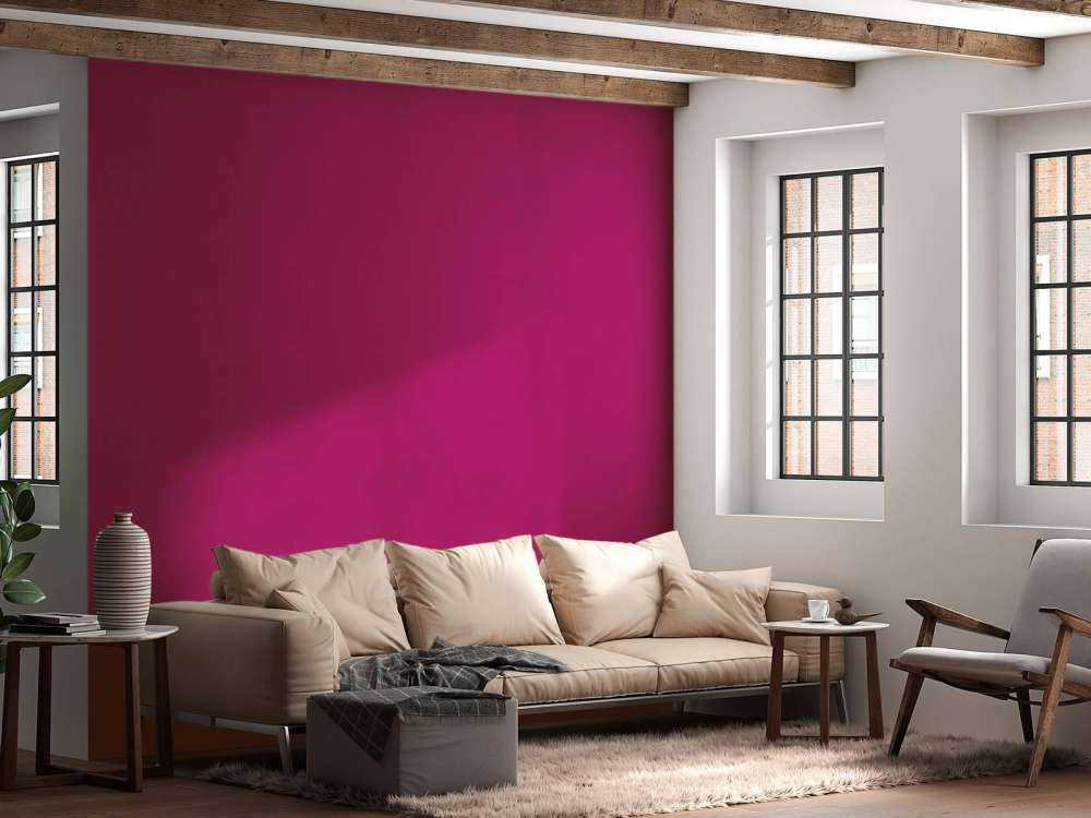 Raspberry purple concrete