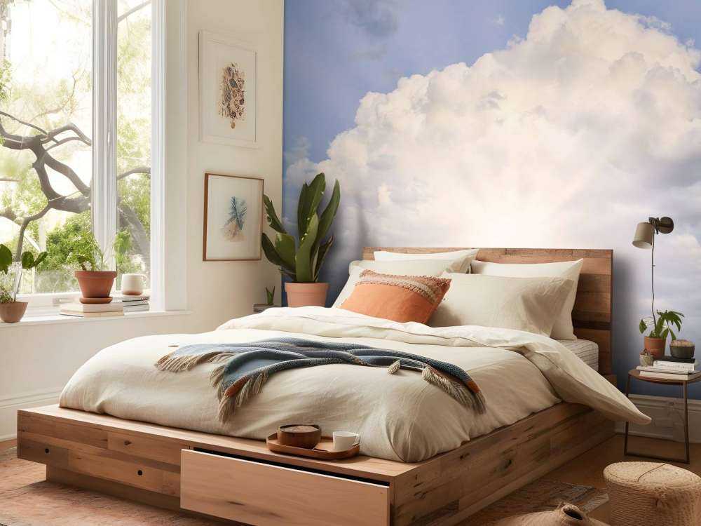 Sun rays through the clouds