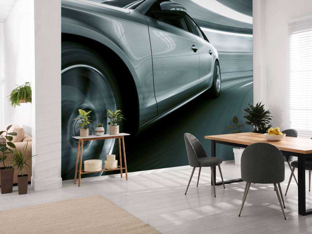 Grey car