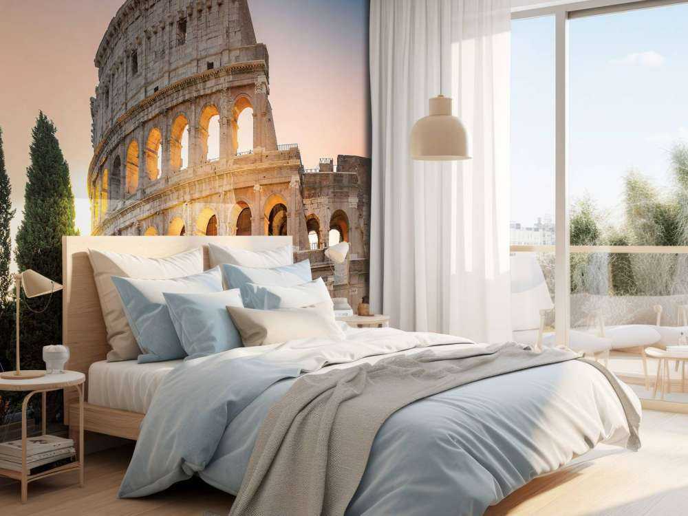 Colosseum at sunrise