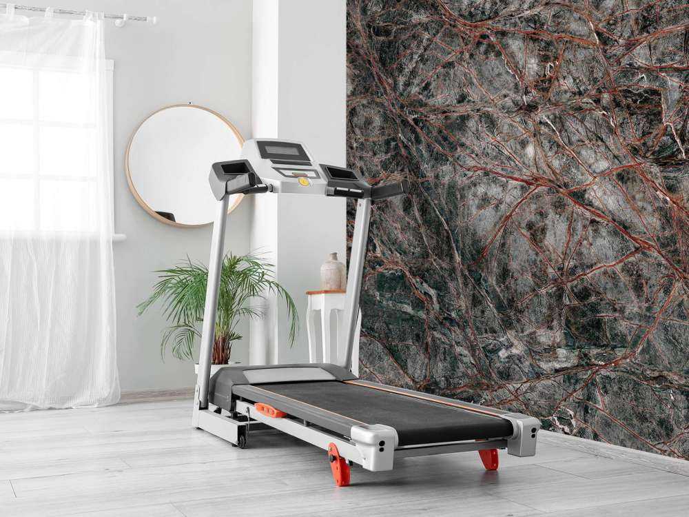 Grey marble with fine structure