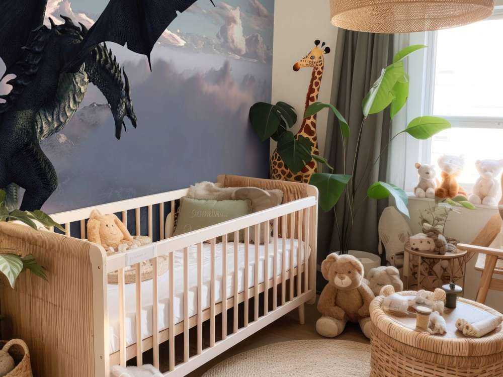 Dragon above the clouds