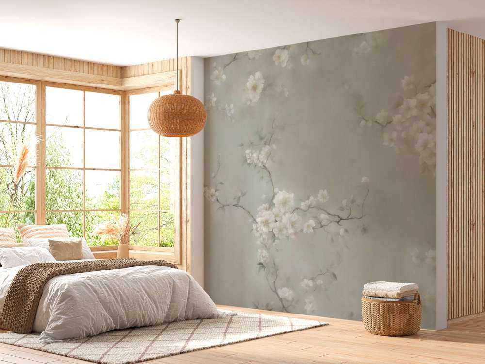 Lovely Branches of Green Flowers